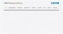 Desktop Screenshot of eildon-finance.co.uk