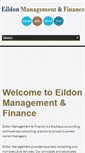 Mobile Screenshot of eildon-finance.co.uk